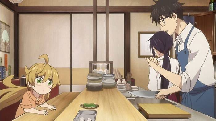 [Sweet and lightning: Episode 8 "tomorrow also delicious squid and boiled taro '-with comments 89
