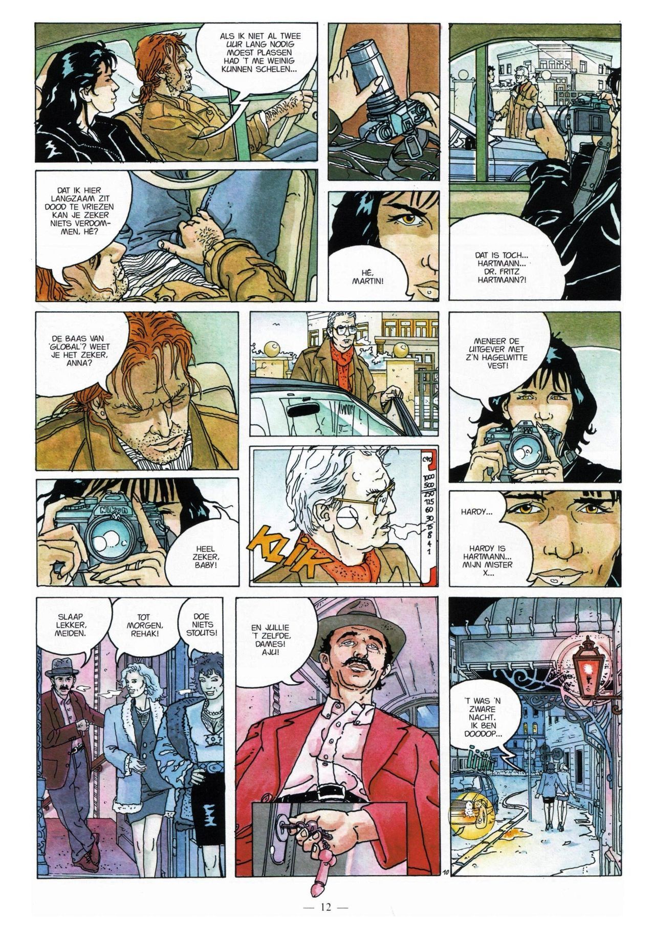 Anna Stein - 03 - De Laatste Alpengloed (Dutch) Engelstalige strips die op deze site staan, hier is de Nederlandse uitgave! 12