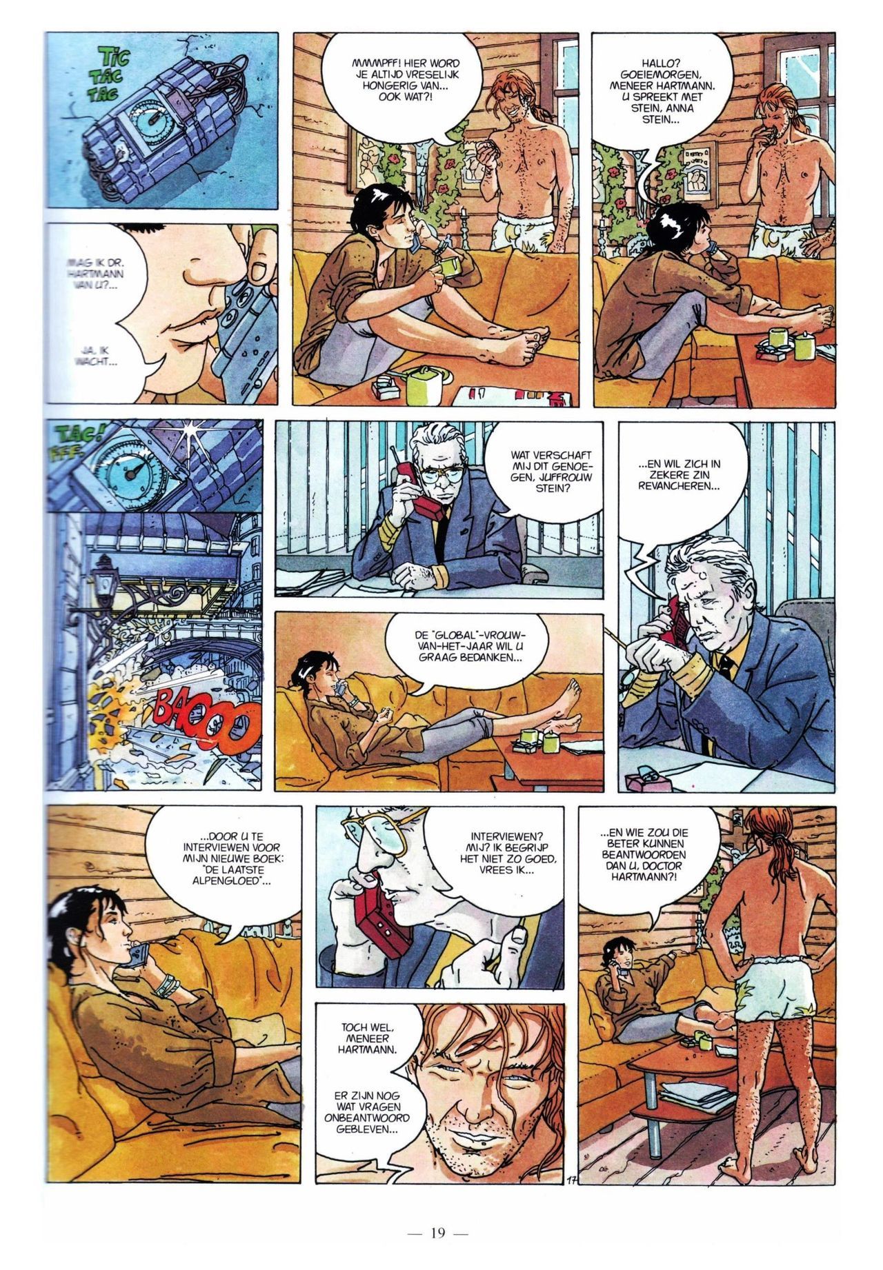 Anna Stein - 03 - De Laatste Alpengloed (Dutch) Engelstalige strips die op deze site staan, hier is de Nederlandse uitgave! 19