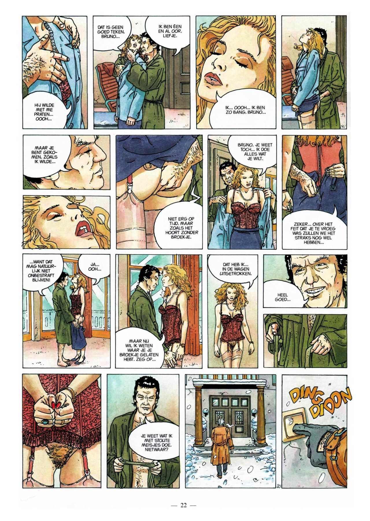 Anna Stein - 03 - De Laatste Alpengloed (Dutch) Engelstalige strips die op deze site staan, hier is de Nederlandse uitgave! 22