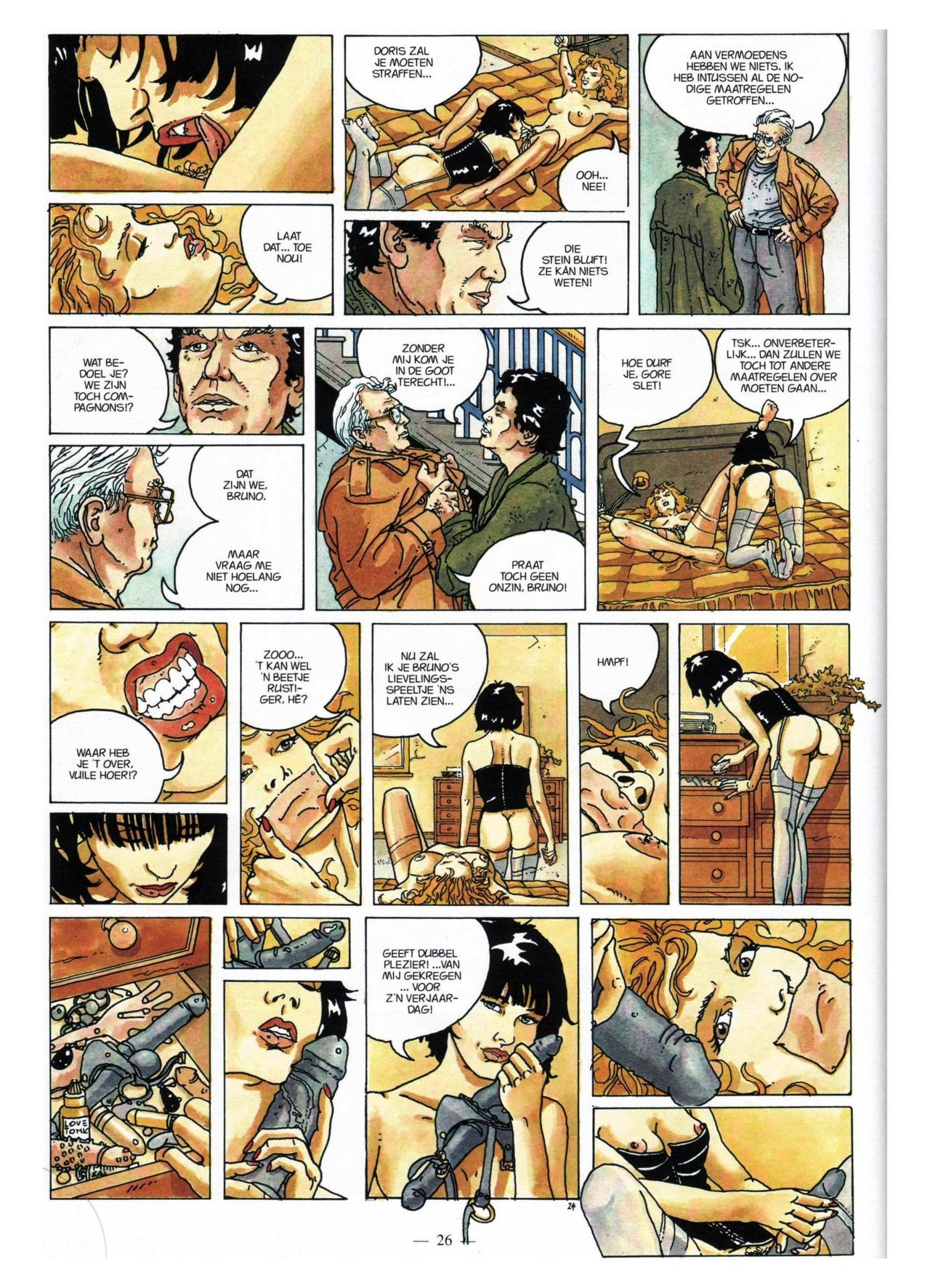 Anna Stein - 03 - De Laatste Alpengloed (Dutch) Engelstalige strips die op deze site staan, hier is de Nederlandse uitgave! 26