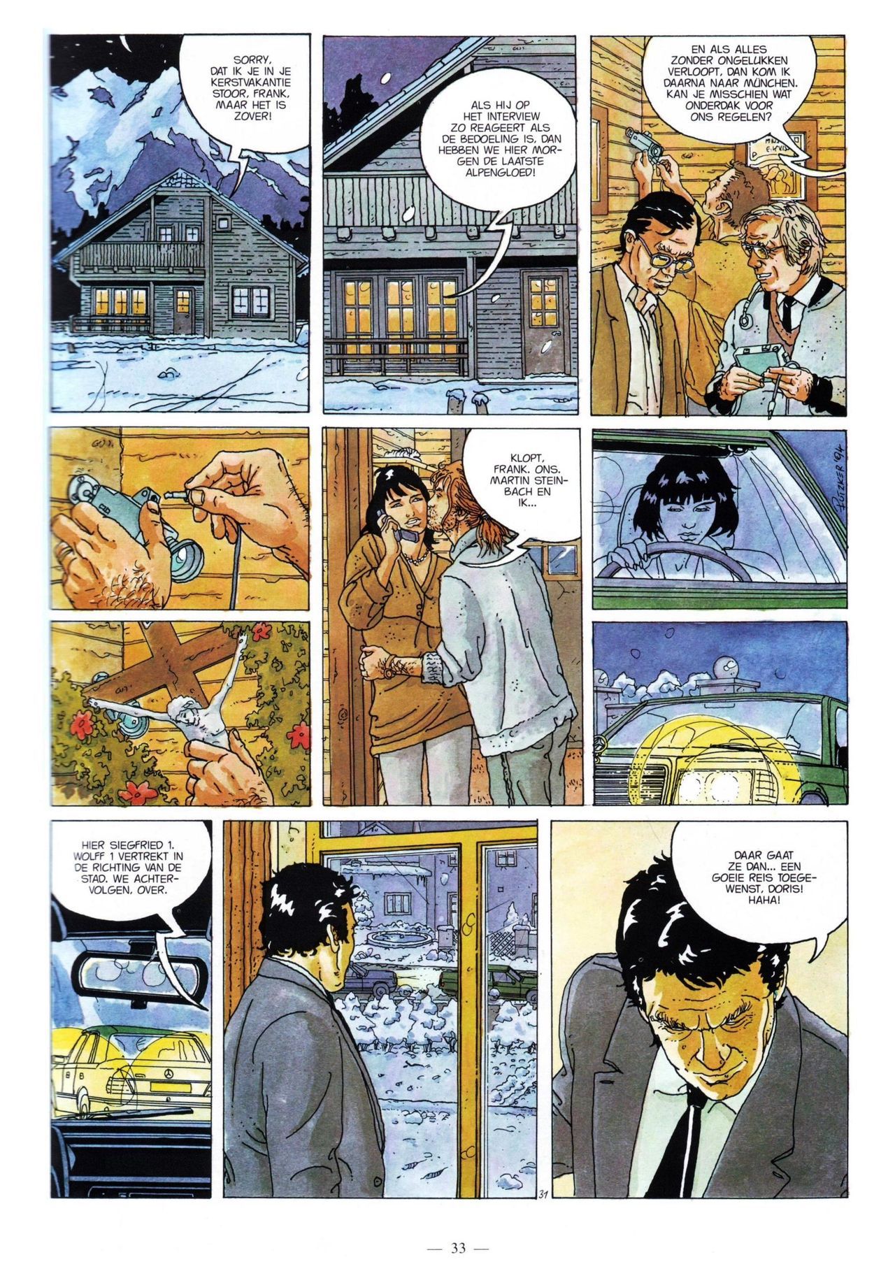 Anna Stein - 03 - De Laatste Alpengloed (Dutch) Engelstalige strips die op deze site staan, hier is de Nederlandse uitgave! 33