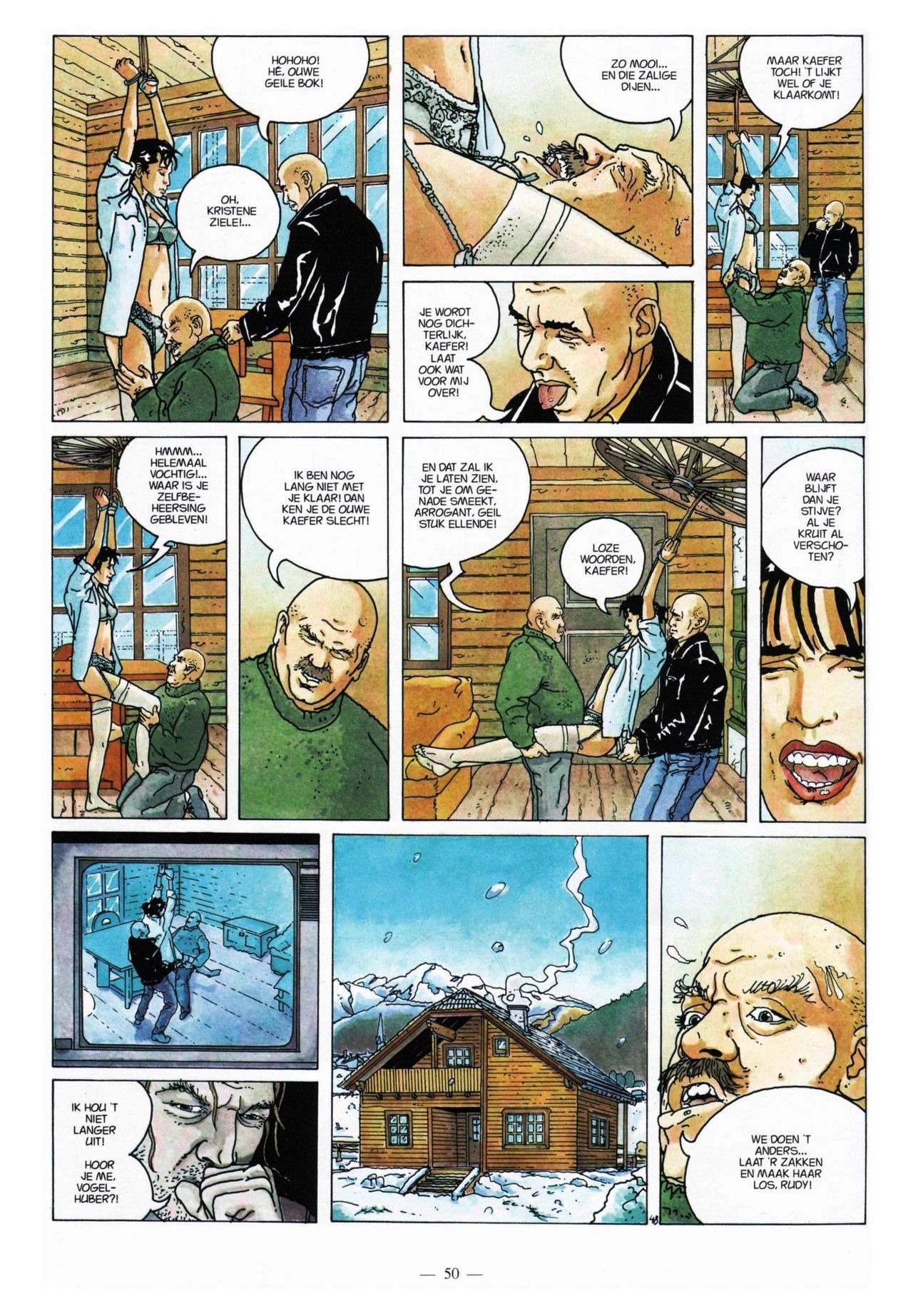 Anna Stein - 03 - De Laatste Alpengloed (Dutch) Engelstalige strips die op deze site staan, hier is de Nederlandse uitgave! 50