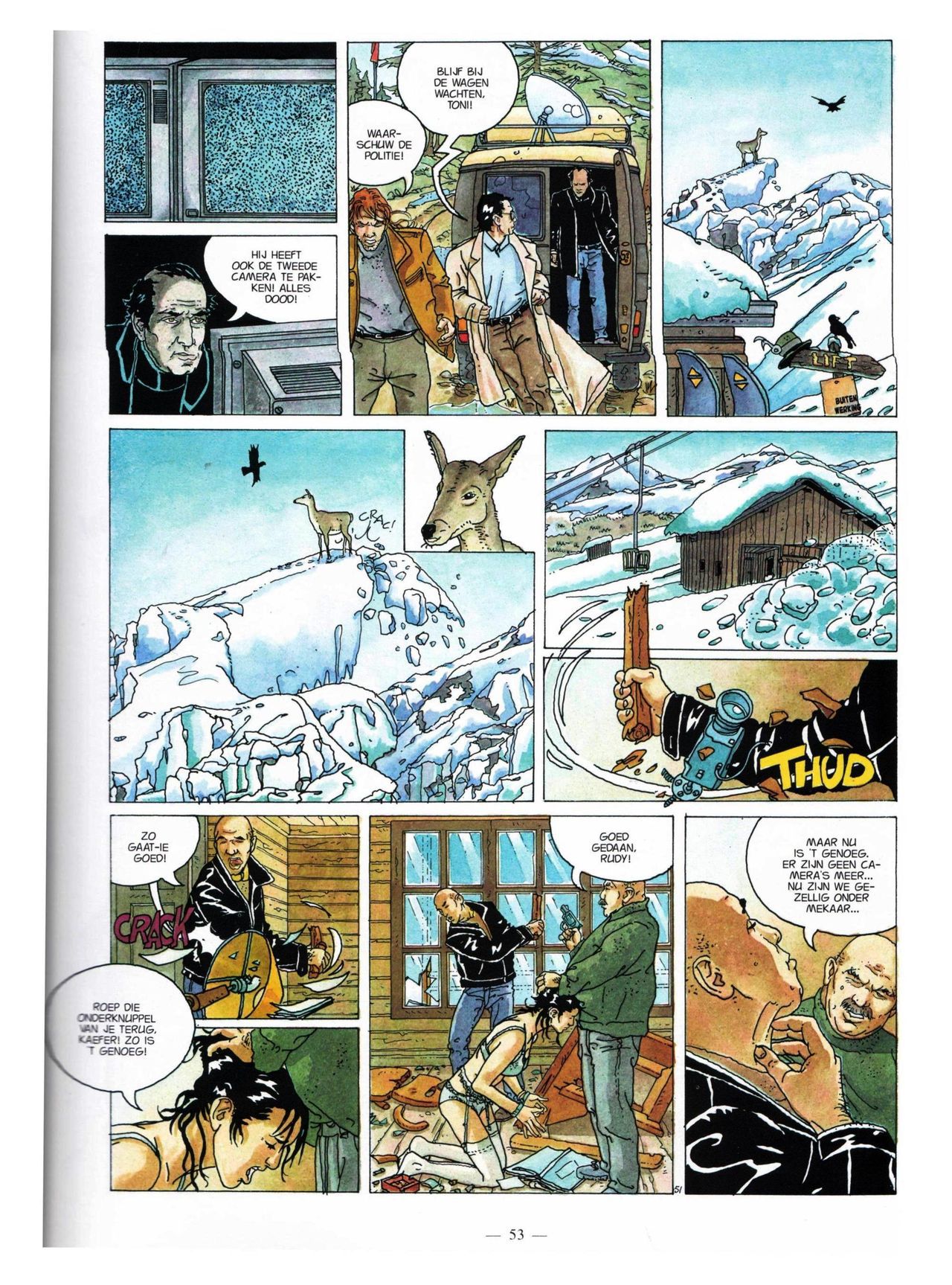 Anna Stein - 03 - De Laatste Alpengloed (Dutch) Engelstalige strips die op deze site staan, hier is de Nederlandse uitgave! 53