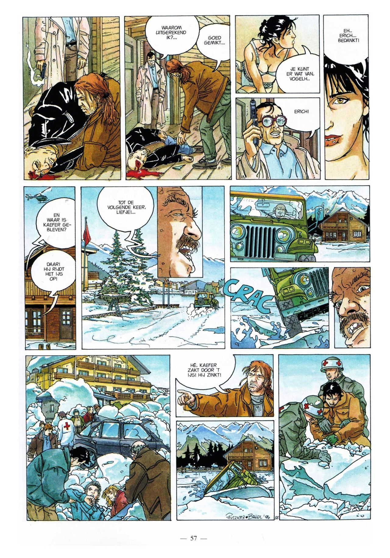 Anna Stein - 03 - De Laatste Alpengloed (Dutch) Engelstalige strips die op deze site staan, hier is de Nederlandse uitgave! 57