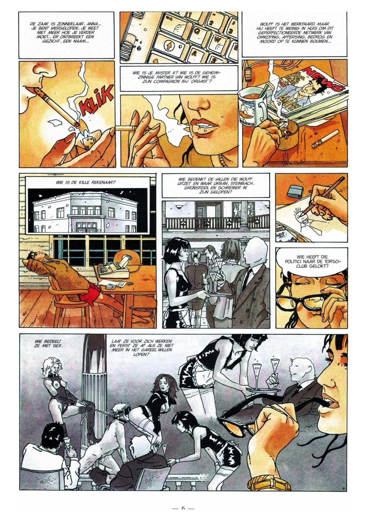 Anna Stein - 03 - De Laatste Alpengloed (Dutch) Engelstalige strips die op deze site staan, hier is de Nederlandse uitgave! 6
