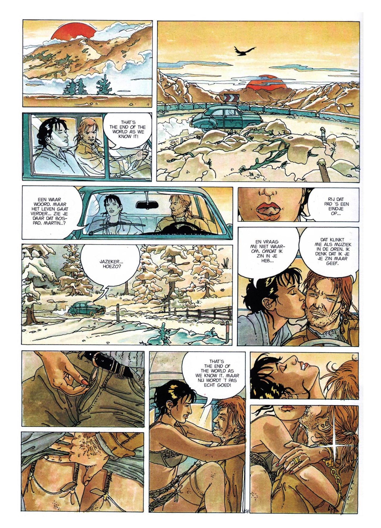 Anna Stein - 03 - De Laatste Alpengloed (Dutch) Engelstalige strips die op deze site staan, hier is de Nederlandse uitgave! 60