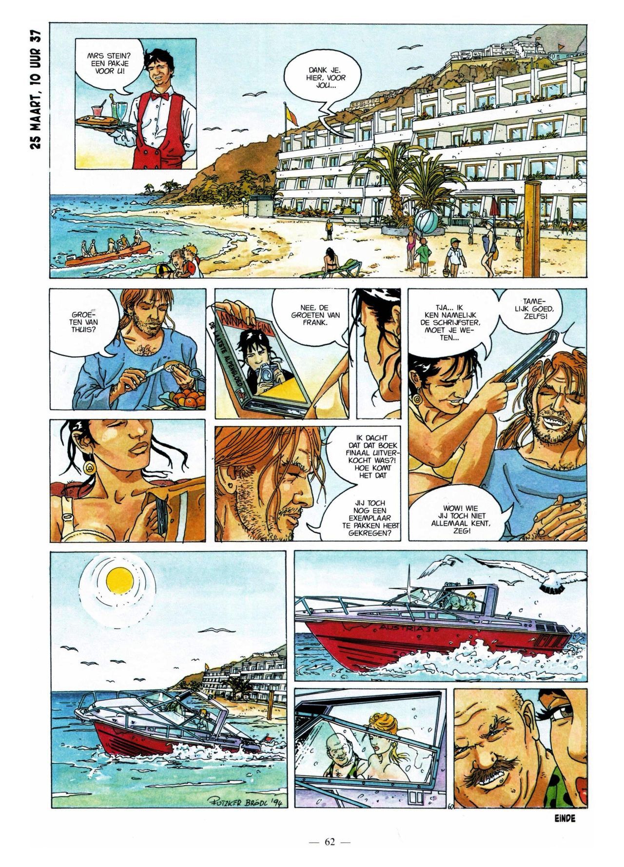 Anna Stein - 03 - De Laatste Alpengloed (Dutch) Engelstalige strips die op deze site staan, hier is de Nederlandse uitgave! 62