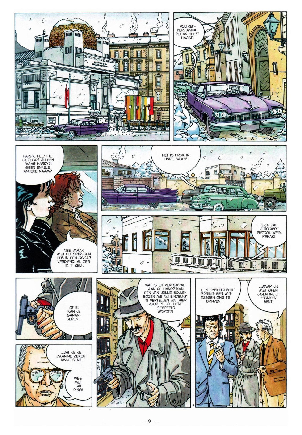 Anna Stein - 03 - De Laatste Alpengloed (Dutch) Engelstalige strips die op deze site staan, hier is de Nederlandse uitgave! 9