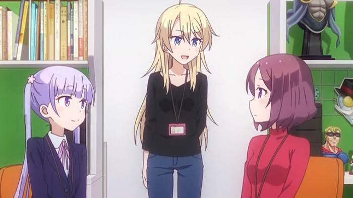 [NEW GAME!] Episode 4 "for the first time. You pay... " -With comments 77
