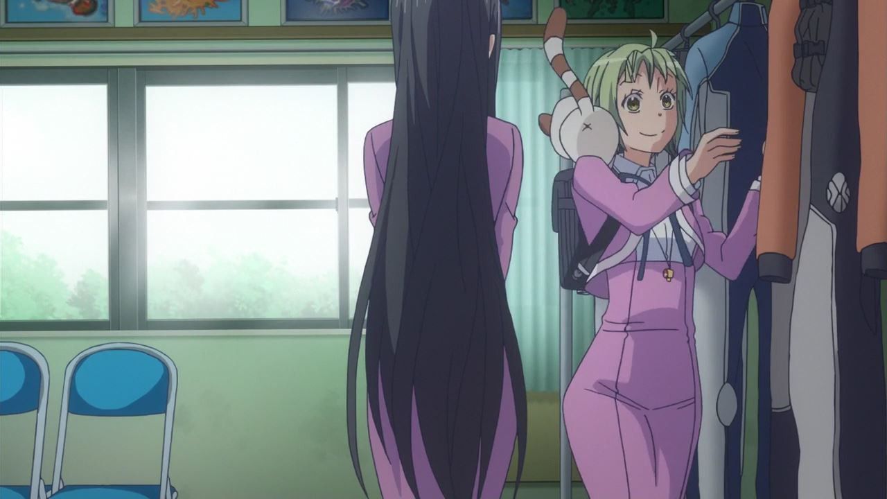 Amanchu! episode "don't light things. 192