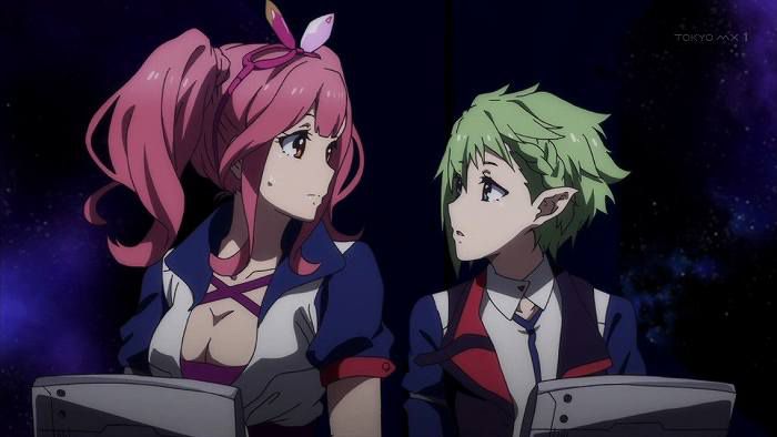 [Macross frontier Δ: Episode 14 "drifting embracing"-with comments 32