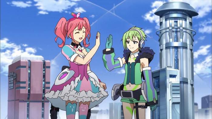 [Macross frontier Δ: Episode 14 "drifting embracing"-with comments 63