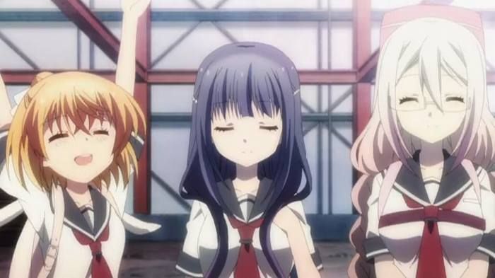 [Too happy!: episode 11 "8/18 school of storm"-with comments 4