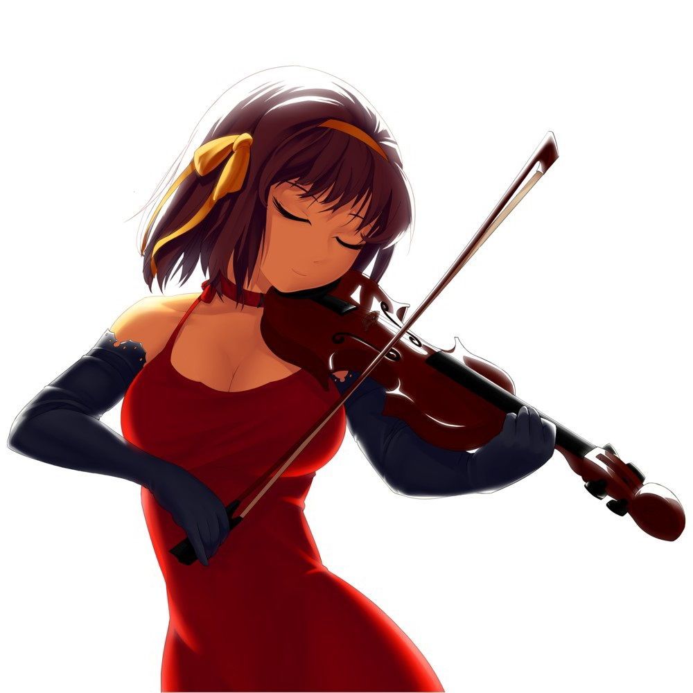 50 illustrations of Haruhi Suzumiya 12