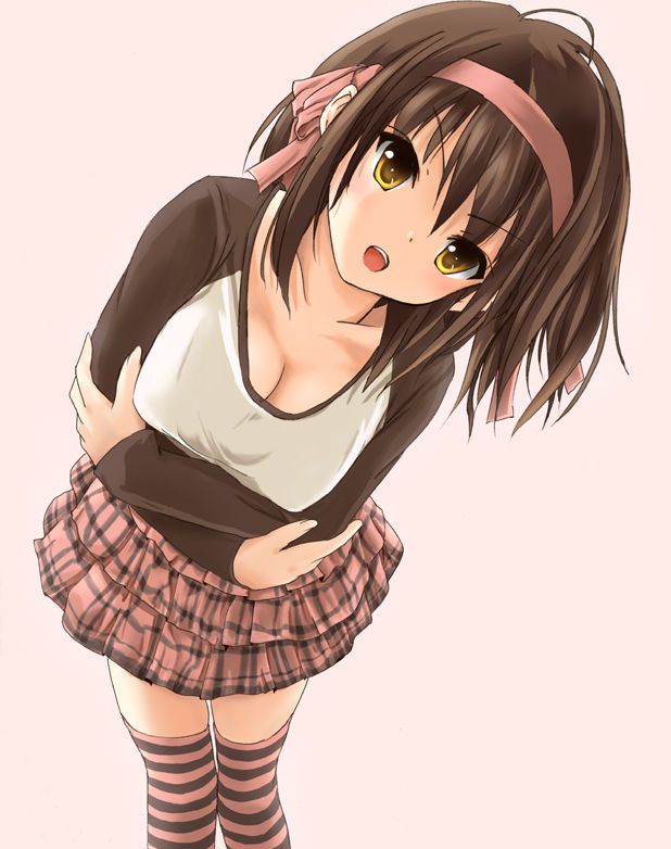 50 illustrations of Haruhi Suzumiya 14