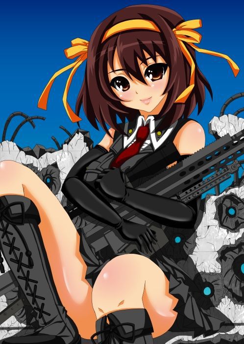 50 illustrations of Haruhi Suzumiya 27