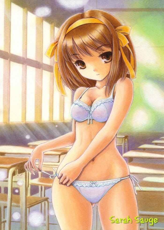 50 illustrations of Haruhi Suzumiya 4