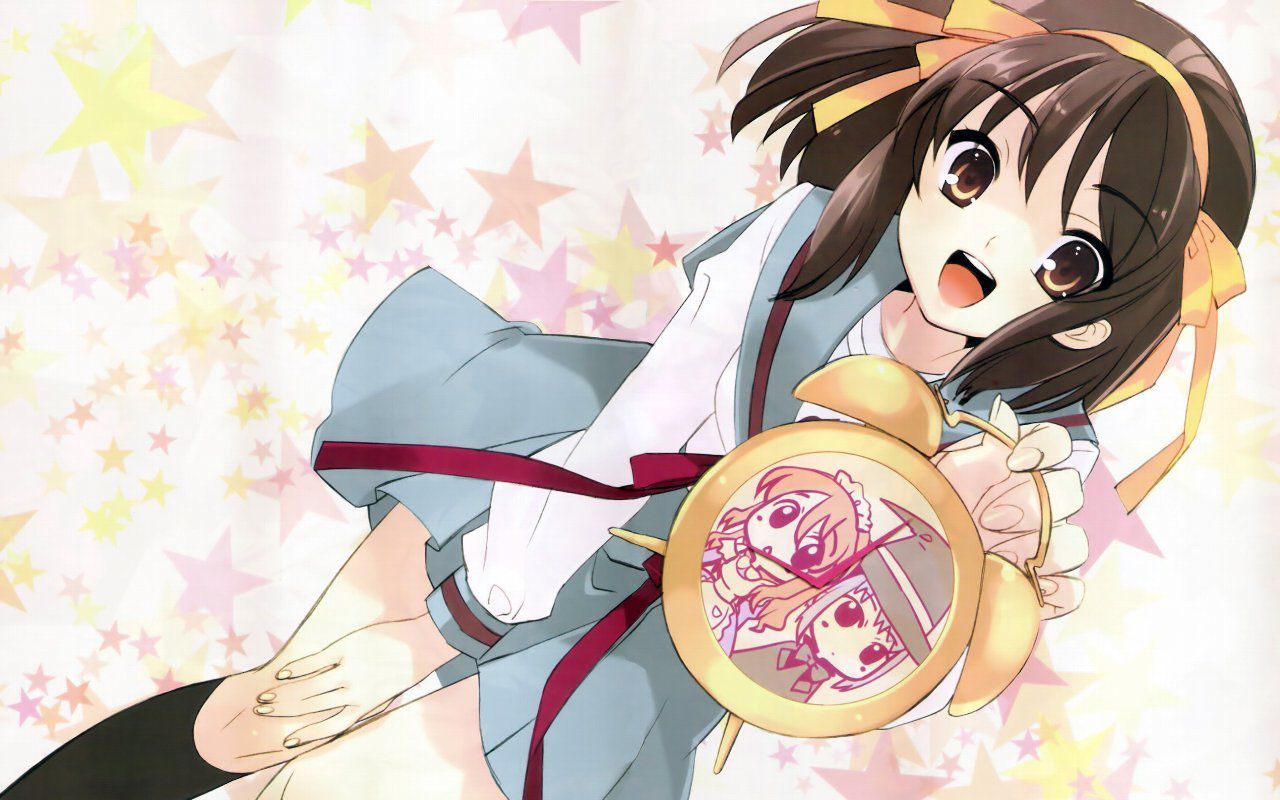 50 illustrations of Haruhi Suzumiya 41