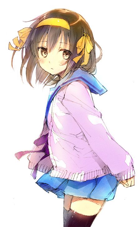 50 illustrations of Haruhi Suzumiya 44