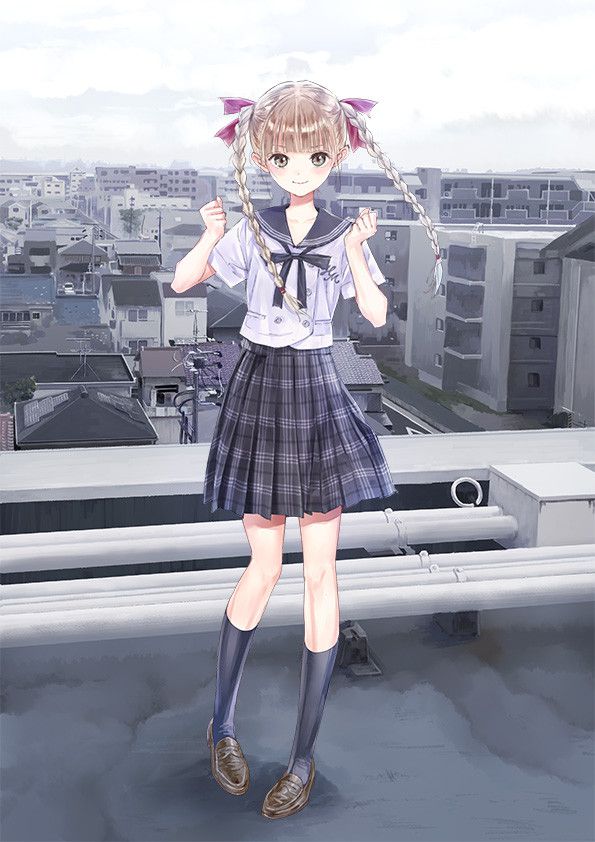 "Blue reflection, classmate of the girls I introduced everyone naked in illustrations 4