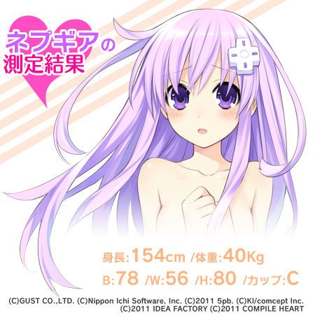 "Super neptunia mk2 ' Sungkyunkwan body measurements! Bulge begin three sizes 3