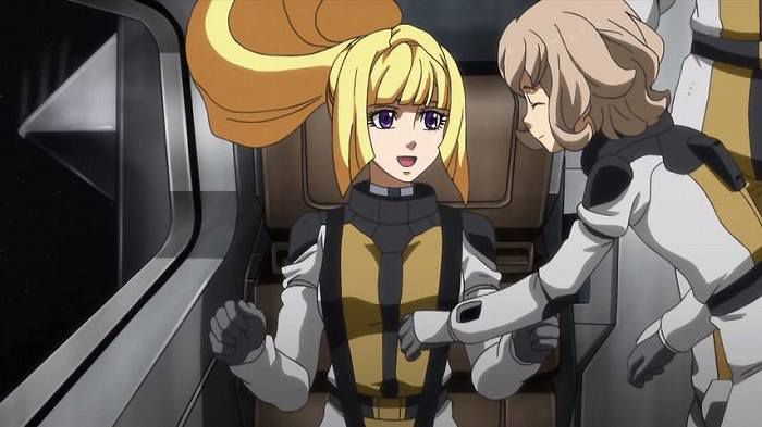 [Mobile Suit Gundam iron Chancellor's or fences] episode 19 "gravity of the wish"-with comments 65