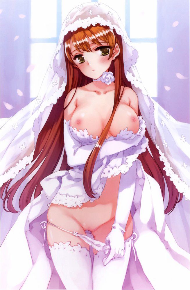 Secondary images of the girl wearing a wedding dress and 6 50 sheet [erotic and non-erotic] 36