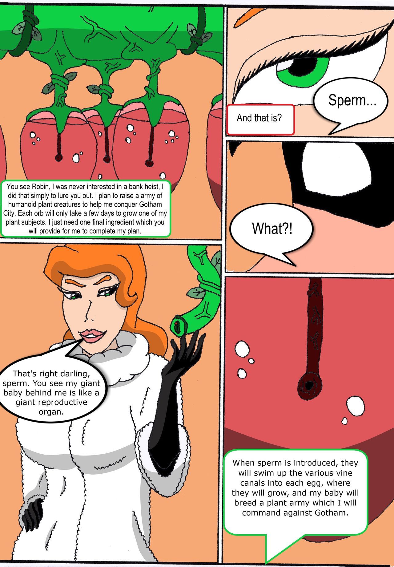 Poison Ivy & Robin: Elicitation of his Intimate Seed (Ongoing) 8