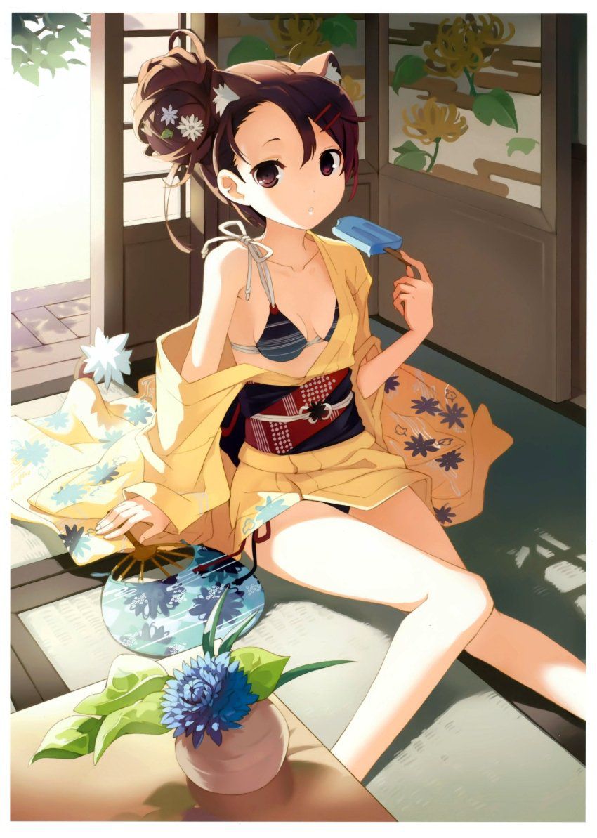 Erotic pictures of kimono and yukata I tried 14