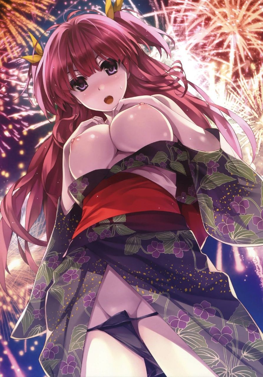 Erotic pictures of kimono and yukata I tried 6