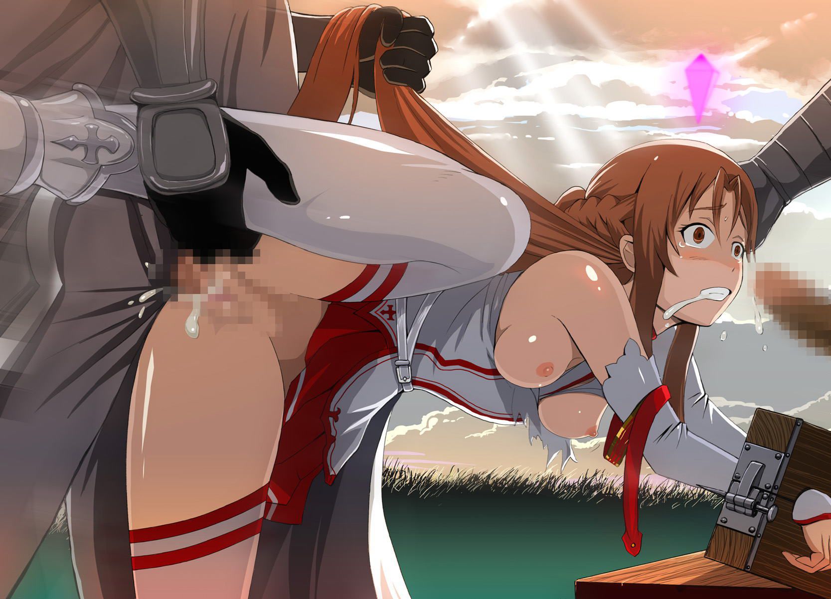 "Sword art online» restrained Asuna is a federated state wwwwww 1