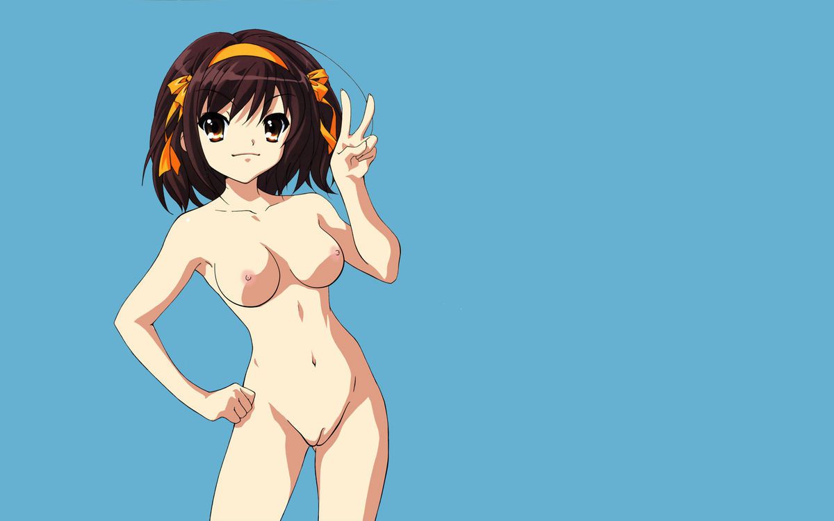 Is the melancholy of Haruhi Suzumiya images erotic want? 19