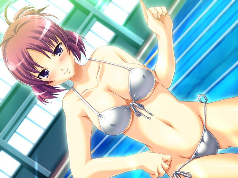 Two-dimensional erotic pictures of the swimsuit. 15