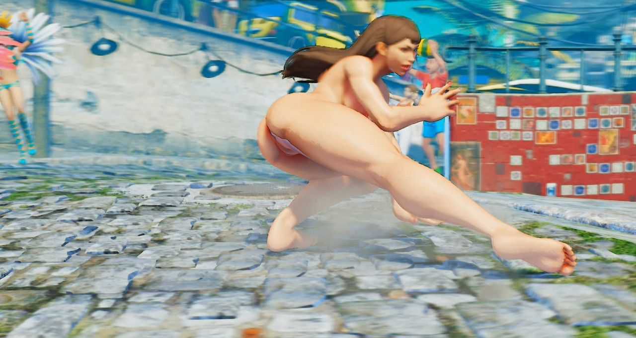 [Erotic MOD image: Chun-Li's and getting breasts, thighs whip lash too [Street Fighter V] 20