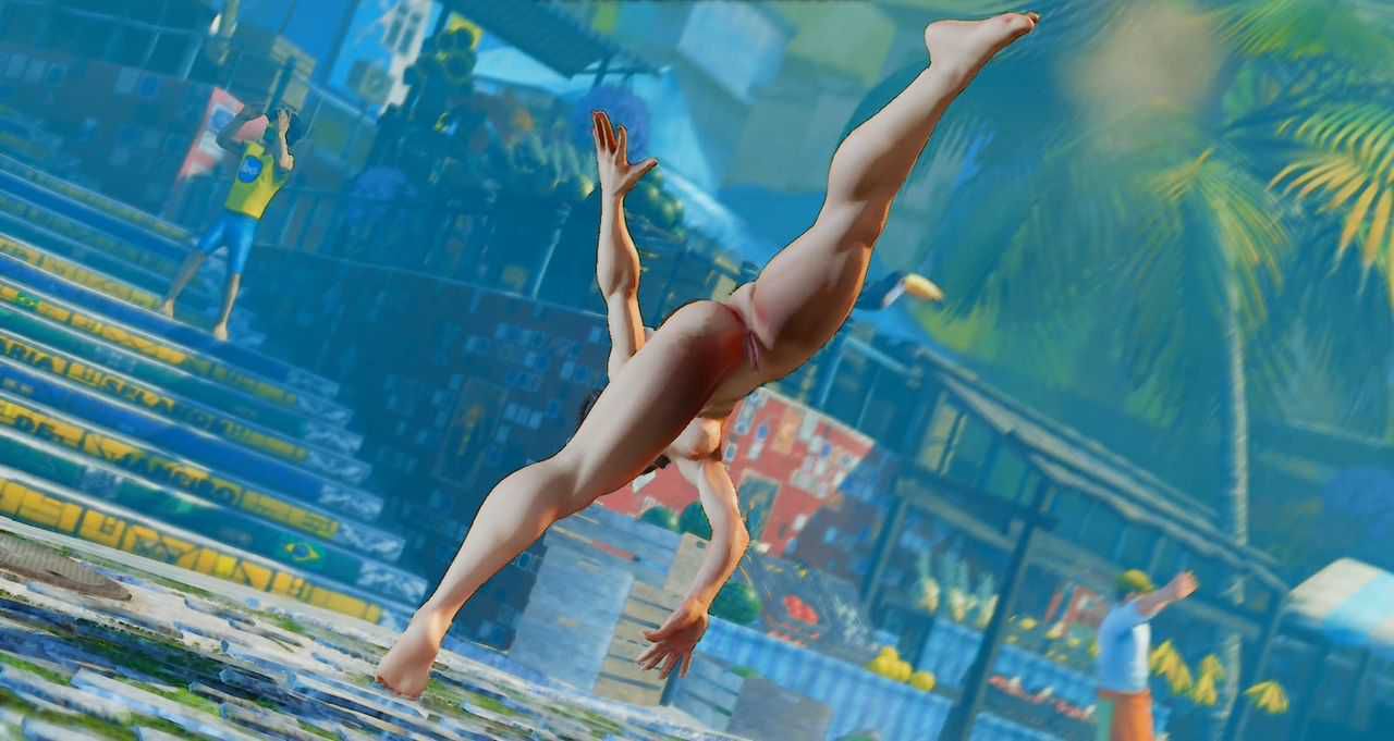 [Erotic MOD image: Chun-Li's and getting breasts, thighs whip lash too [Street Fighter V] 21