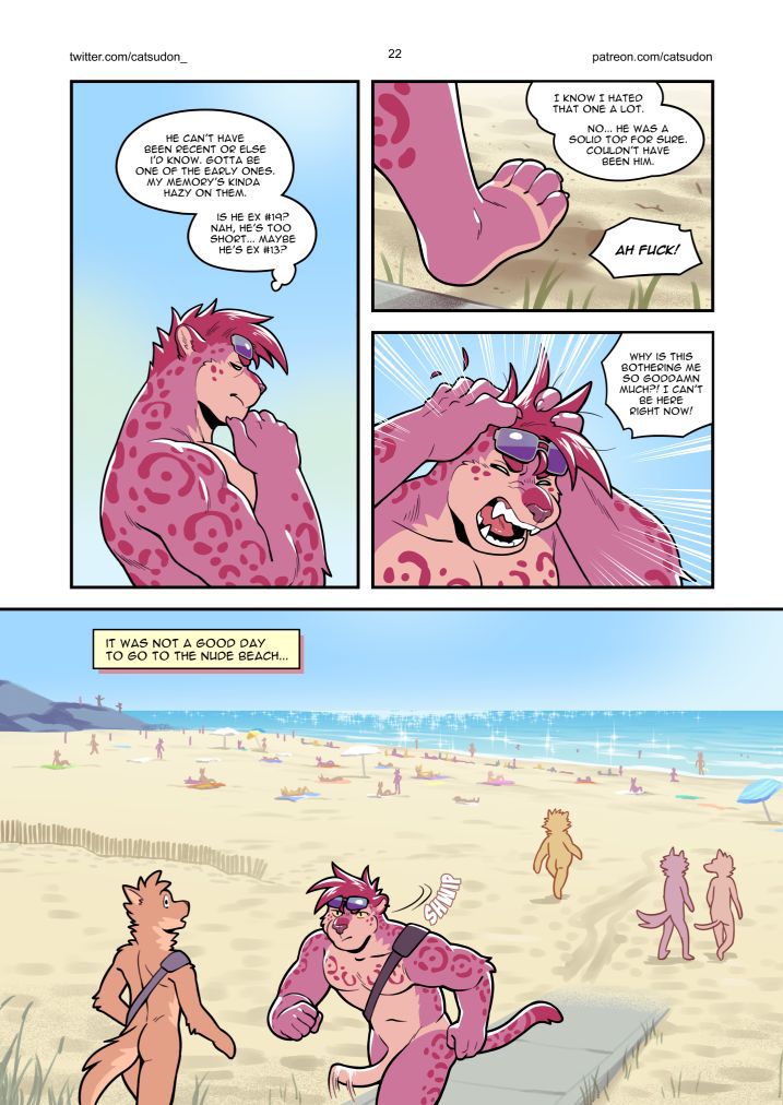 [Catsudon] It's a Good Day to Go to the Nude Beach (Ongoing) 22
