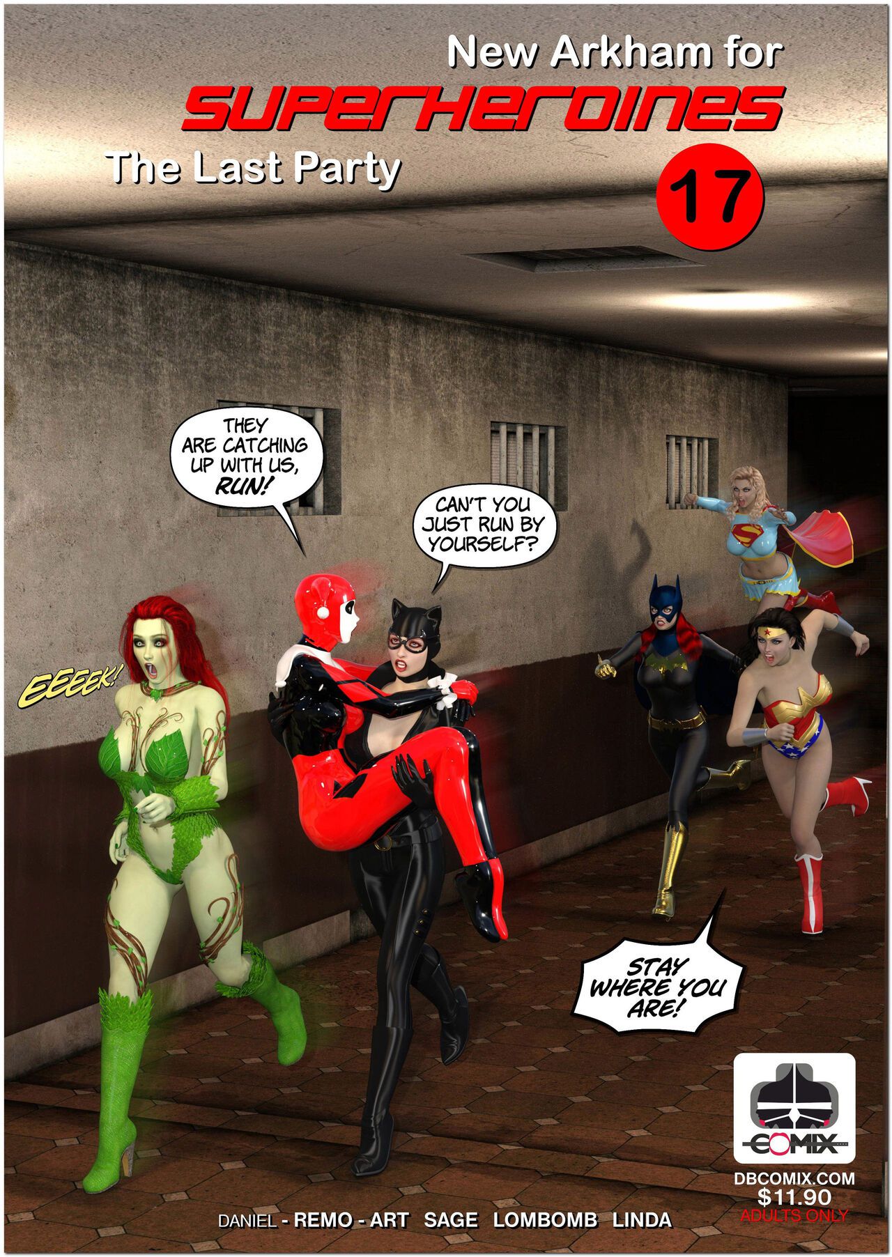 [DBComix] New Arkham For Superheroines 17 - The Last Party 1