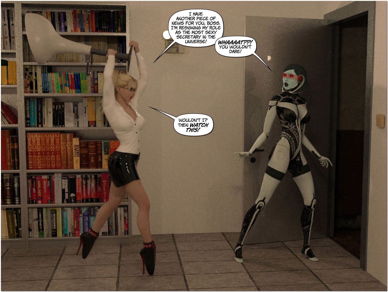 [DBComix] New Arkham For Superheroines 17 - The Last Party 22
