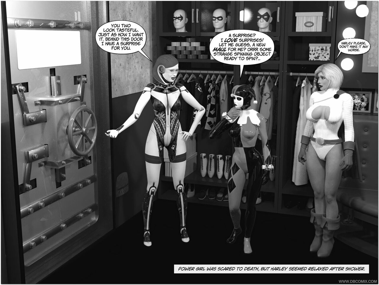 [DBComix] New Arkham For Superheroines 17 - The Last Party 3