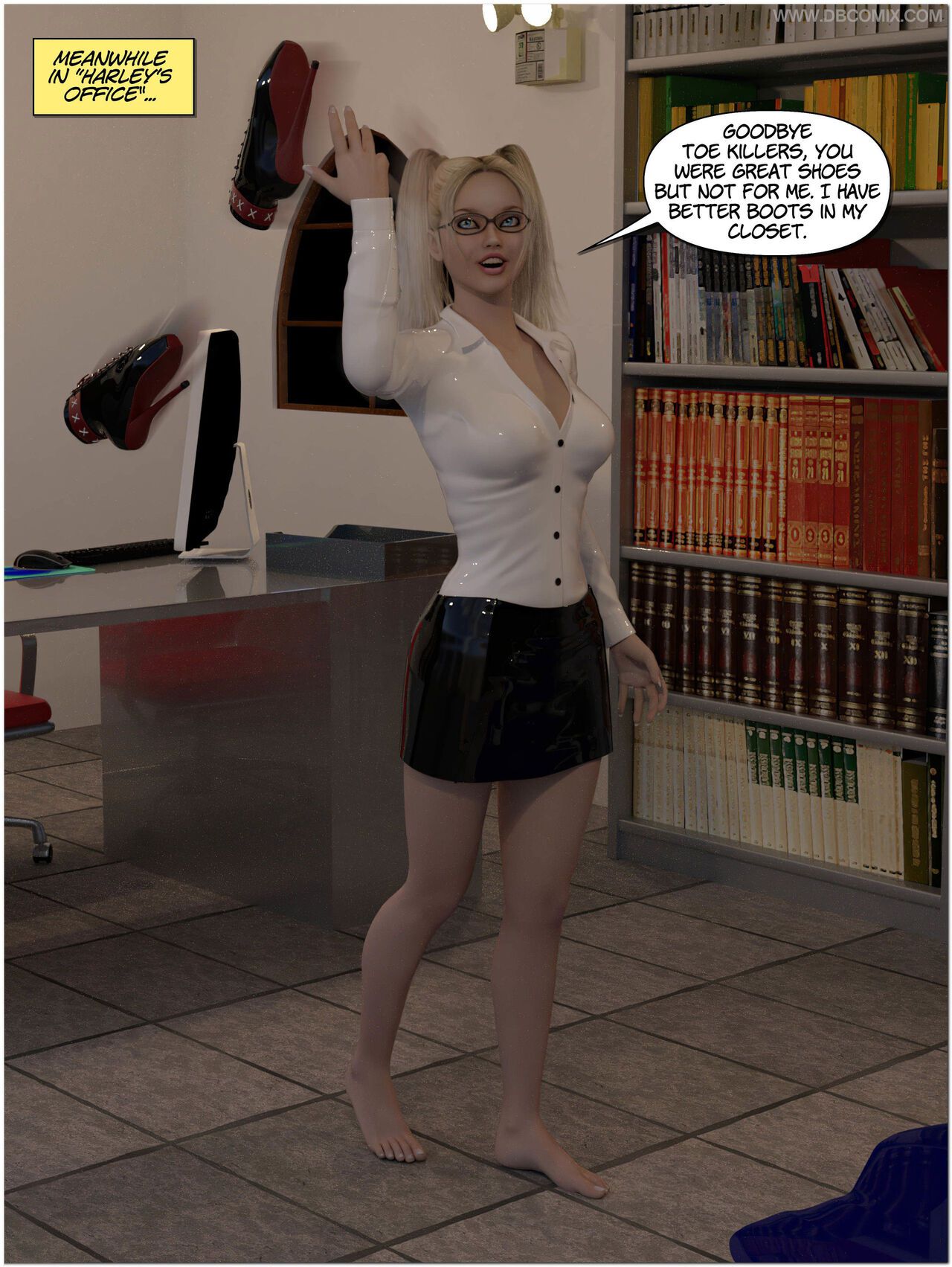 [DBComix] New Arkham For Superheroines 17 - The Last Party 35