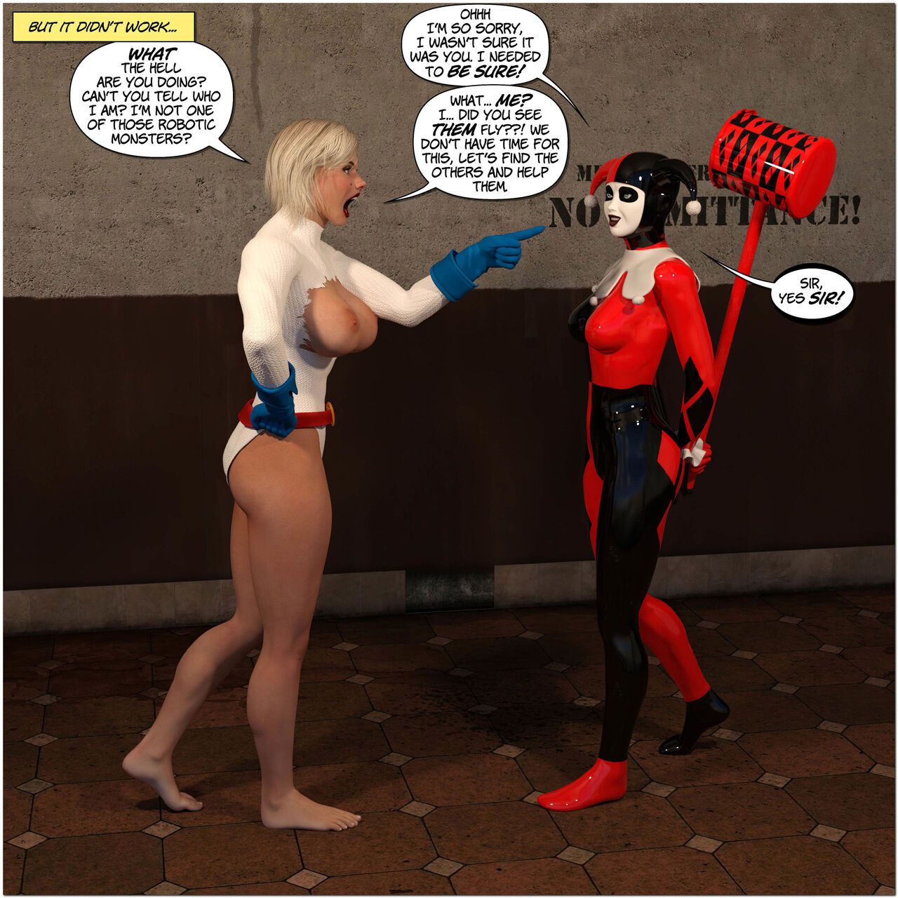 [DBComix] New Arkham For Superheroines 17 - The Last Party 41