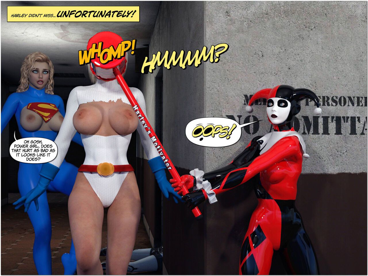 [DBComix] New Arkham For Superheroines 17 - The Last Party 54