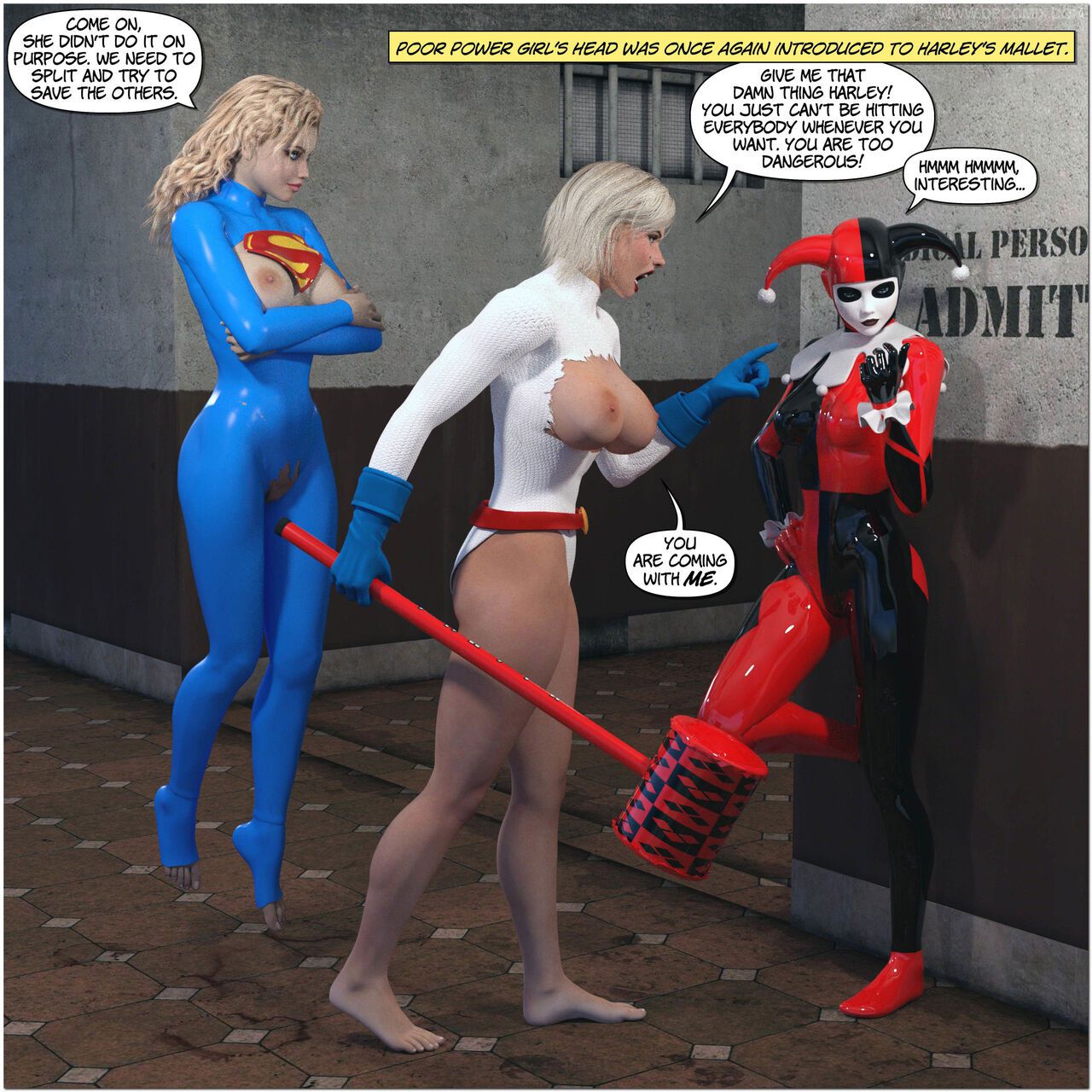 [DBComix] New Arkham For Superheroines 17 - The Last Party 55