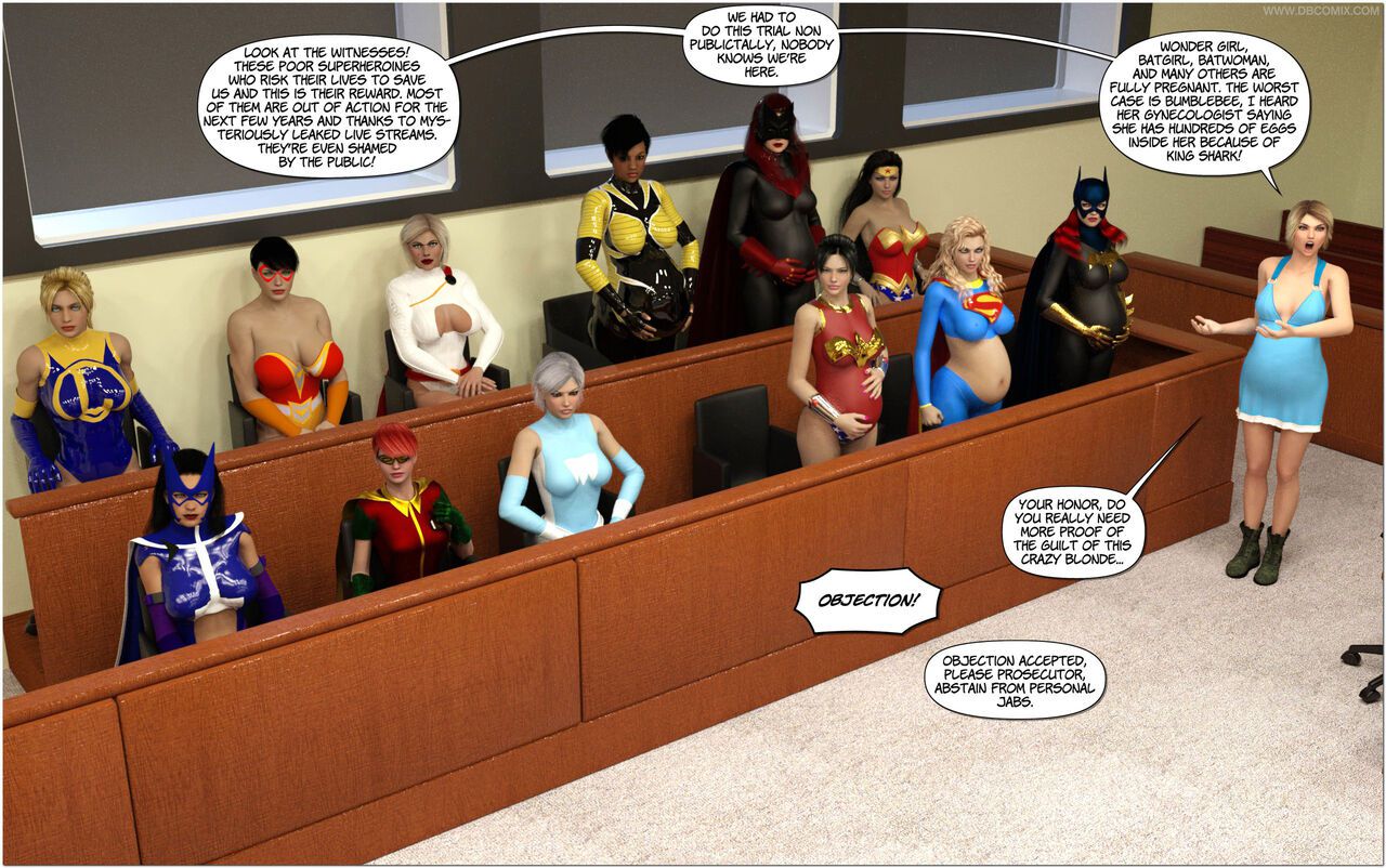 [DBComix] New Arkham For Superheroines 17 - The Last Party 70