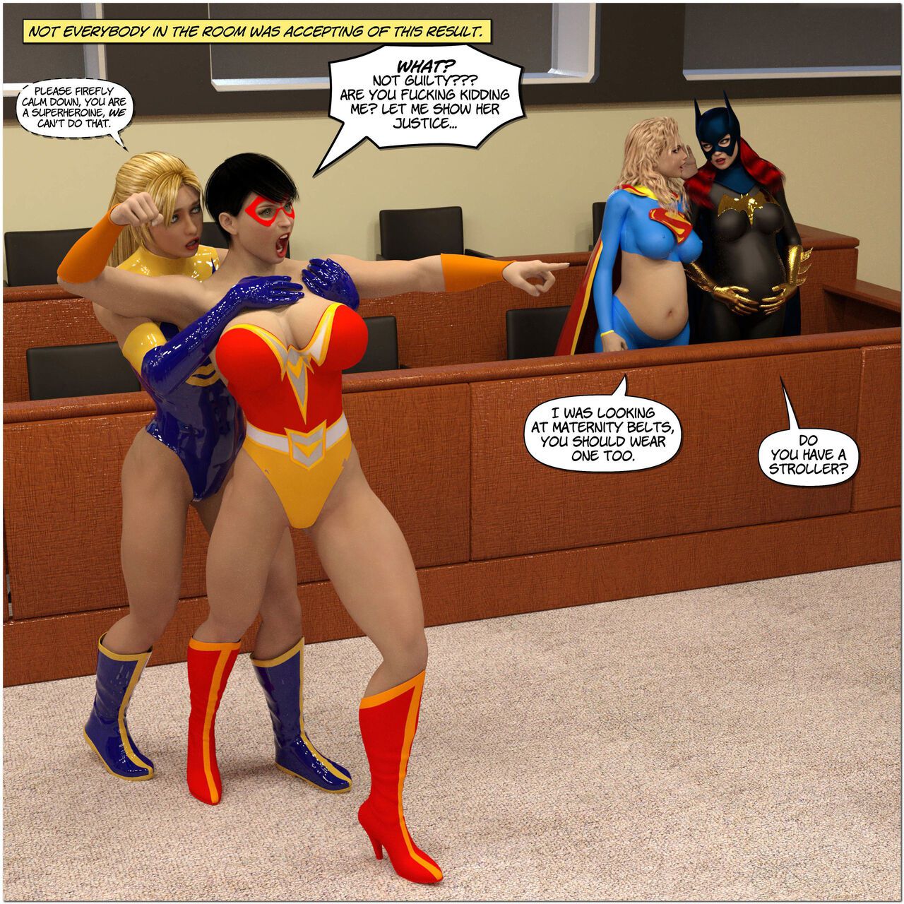 [DBComix] New Arkham For Superheroines 17 - The Last Party 84