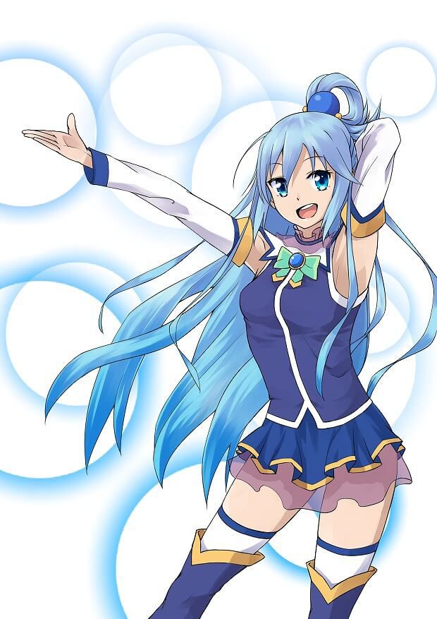 "This wonderful world to bless! ' Aqua hotsuma. lumps can be non-erotic MoE picture 2nd post 17