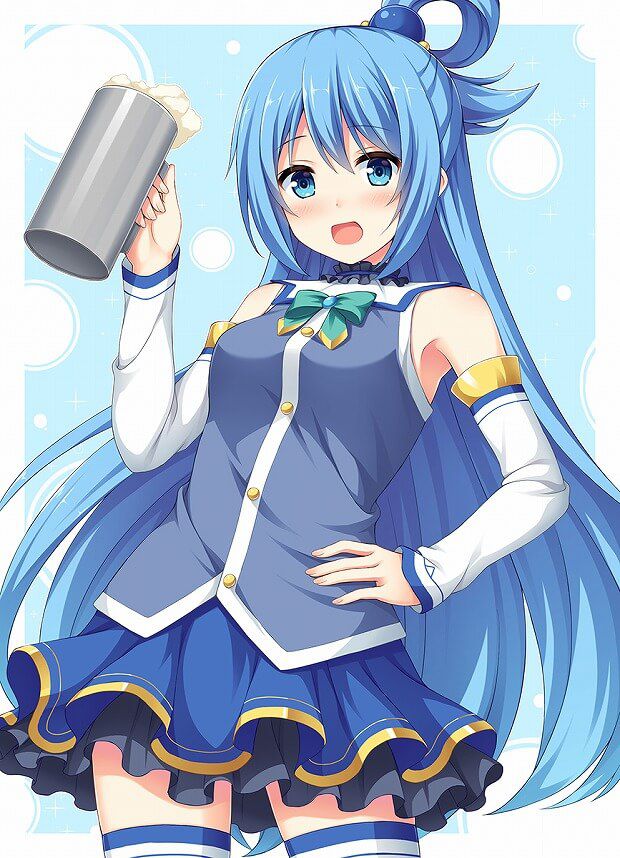"This wonderful world to bless! ' Aqua hotsuma. lumps can be non-erotic MoE picture 2nd post 19