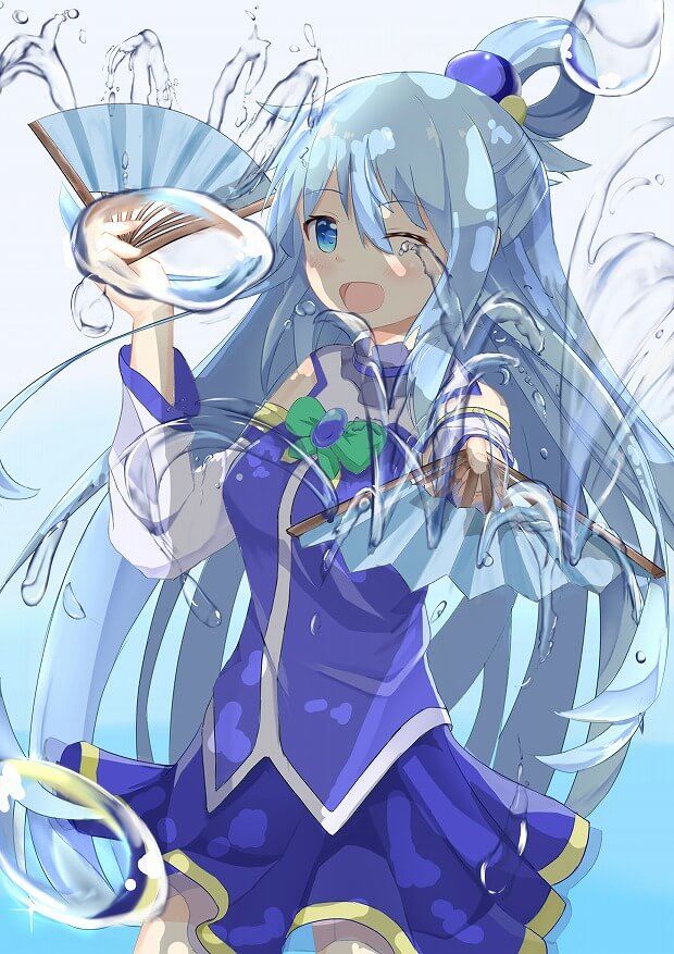 "This wonderful world to bless! ' Aqua hotsuma. lumps can be non-erotic MoE picture 2nd post 3