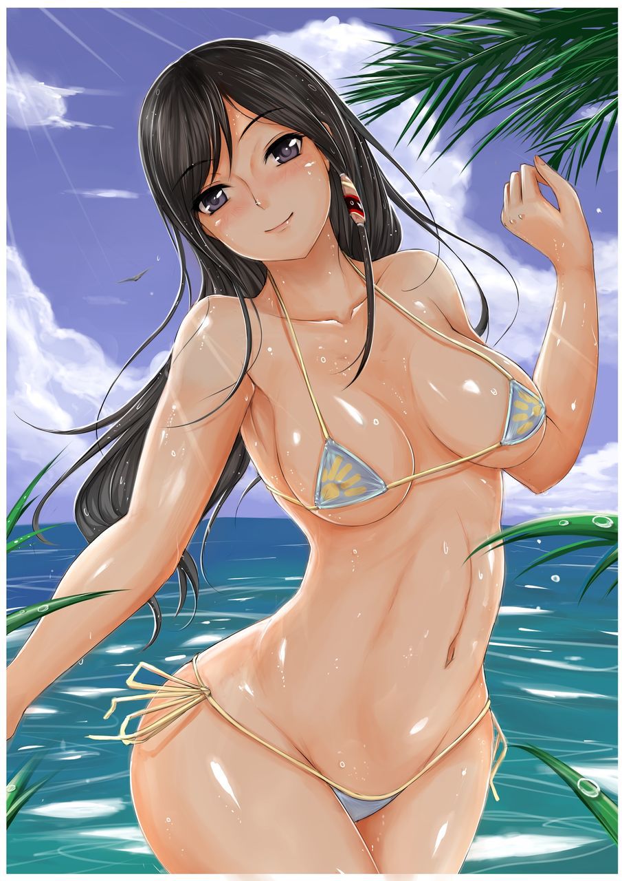 [2D] dangerous swimsuit fetish picture I'm tempted in a micro bikini girls part 2 4